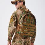 Sac à dos Imprimé camouflage pour randonnée