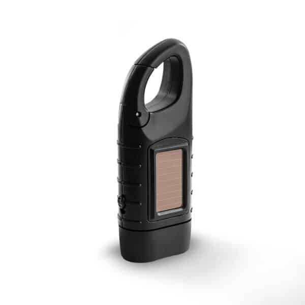 Lampe torche rechargeable à énergie solaire et dynamo – Image 5