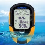 GPS randonnée numérique jaune