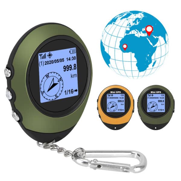 Mini GPS avec un affichage rétroéclairé