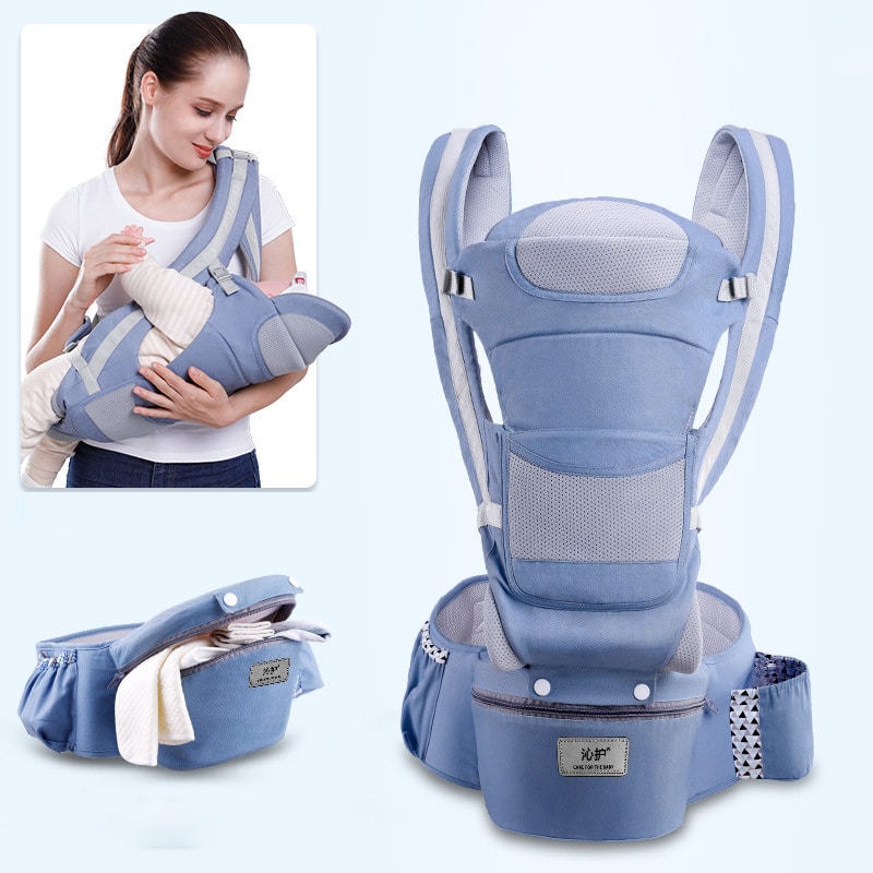Porte-bébé Sangle D'épaule Mains Libres - Ergonomique, Réglable, Pour Sorties En Famille Et Voyages
