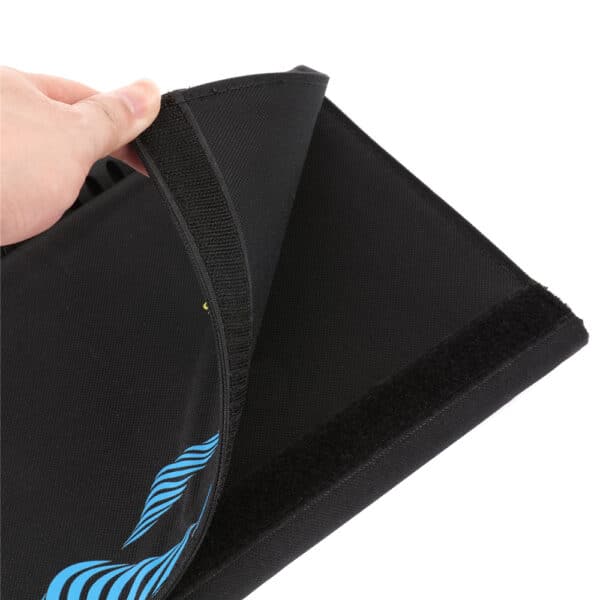 Panneau solaire pliable bleu pour la randonnée – Image 4