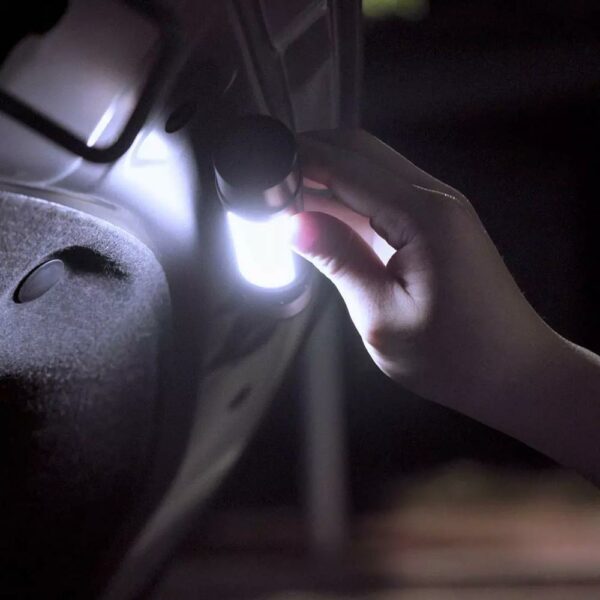 Lampe torche à LED avec alarme pour randonnée – Image 4