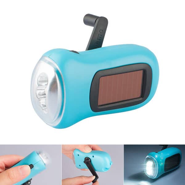 Mini lampe de poche LED solaire pour enfants