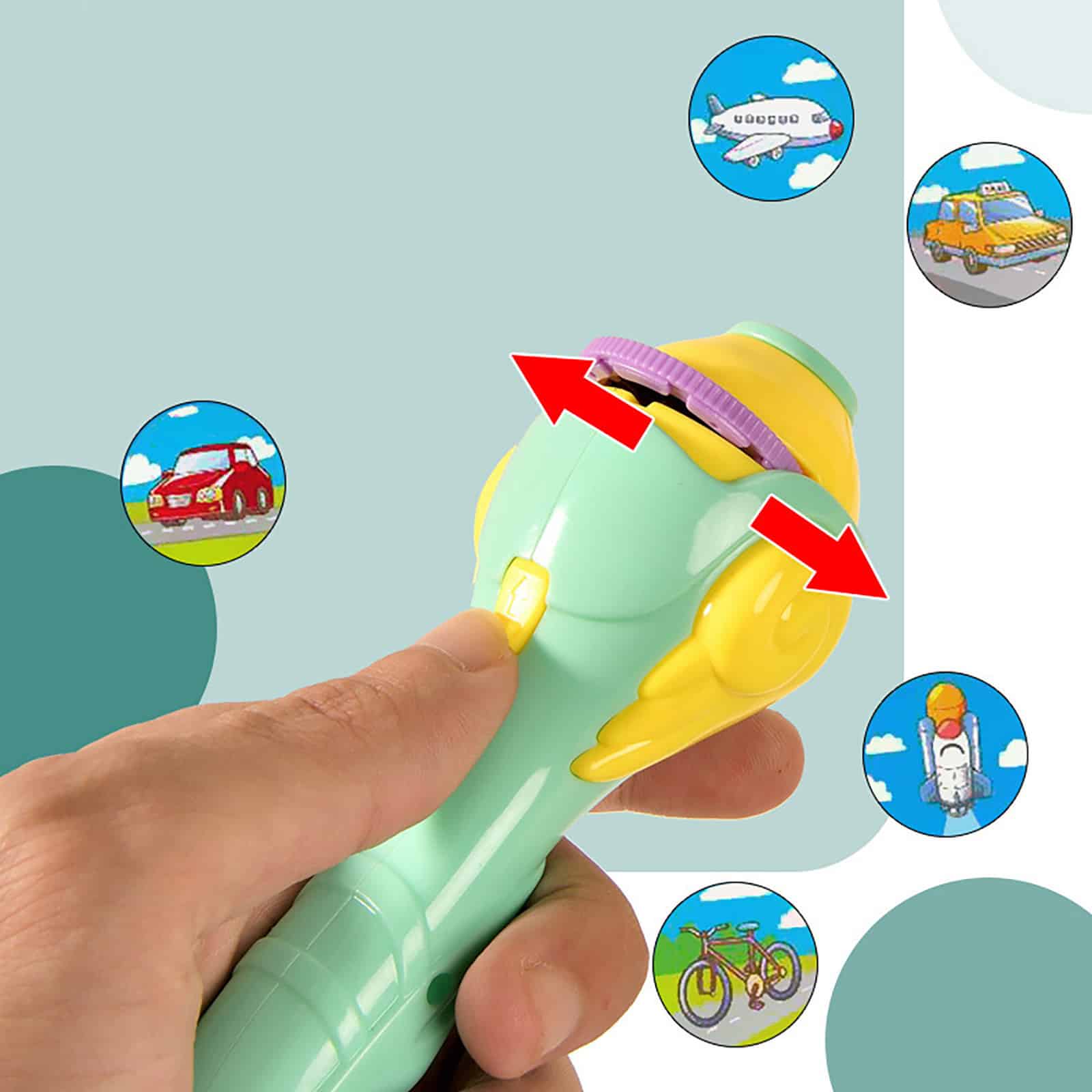 LAMPE DE POCHE projecteur d'image POUR ENFANTS – Image 2