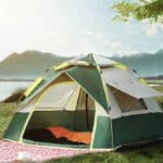 Tente de randonnée automatique pour 3-4 personnes