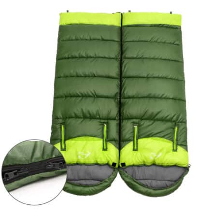 Sac De Couchage Adulte Naturehike Sac De Couchage Enveloppe, Léger Et Compact, Imperméable, 3 Saisons, Lavable En Machine Et épissable, Unisexe, Convient Pour La Maison, L'extérieur Et La Rando Sac De Couchage