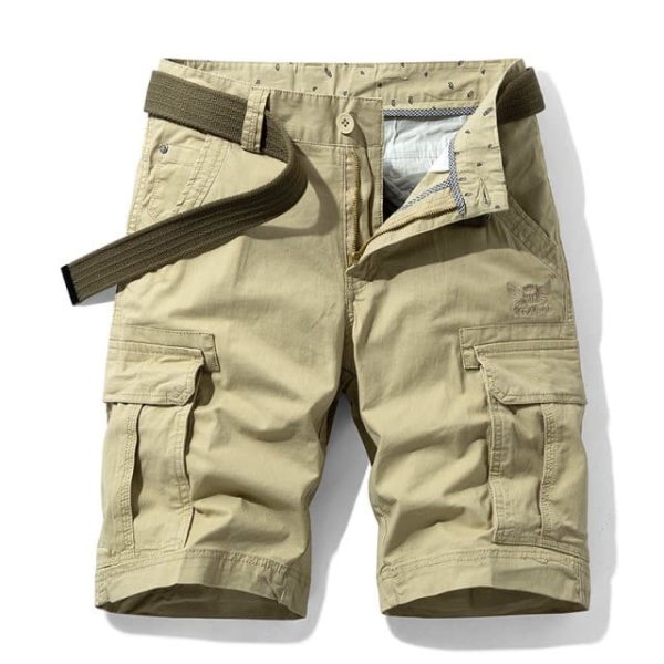 Homme Short Short Chino Bermuda Short De Travail Poche Plein Confort