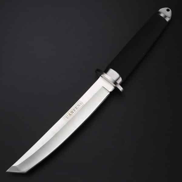 Couteau de randonnée avec manche noir en ABS Couteau de randonnee manche noir en ABS Accessoire randonnee Couteau de randonnee 5