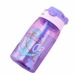 Gourde randonnée en silicone avec couvercle pour enfants