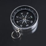 Miniboussole en aluminium pour randonnée