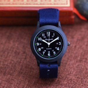 Montre-bracelet à quartz pour enfants - Bleu