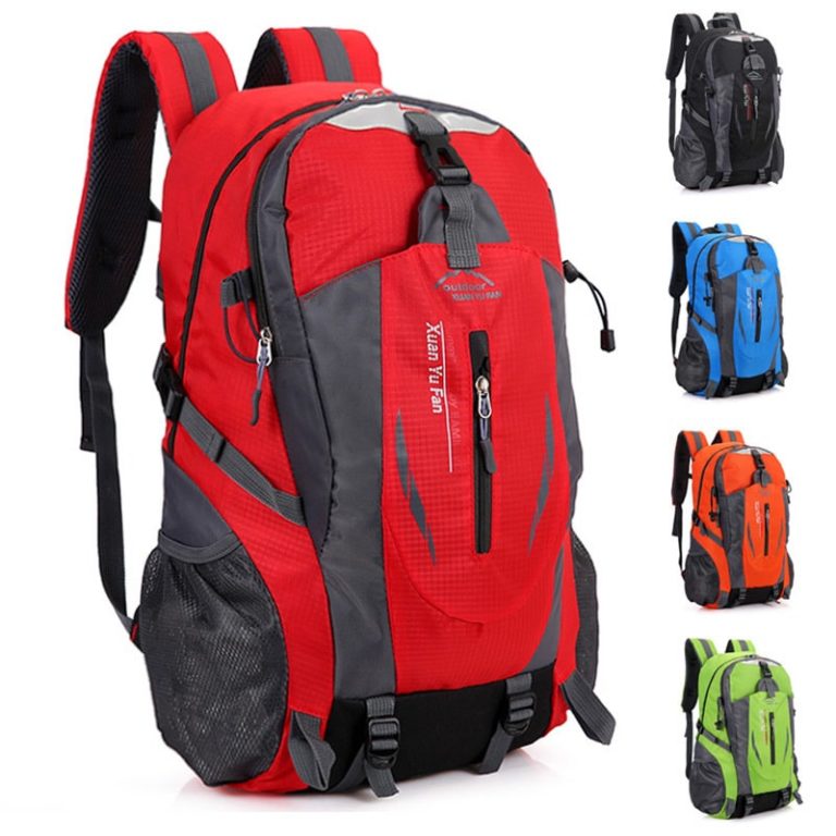 Sac à Dos De Voyage 40L Imperméable FLYKEPER - Bleu - Camping Randonnée - Neuf
