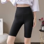 Short randonnée sans coutures taille haute pour femme