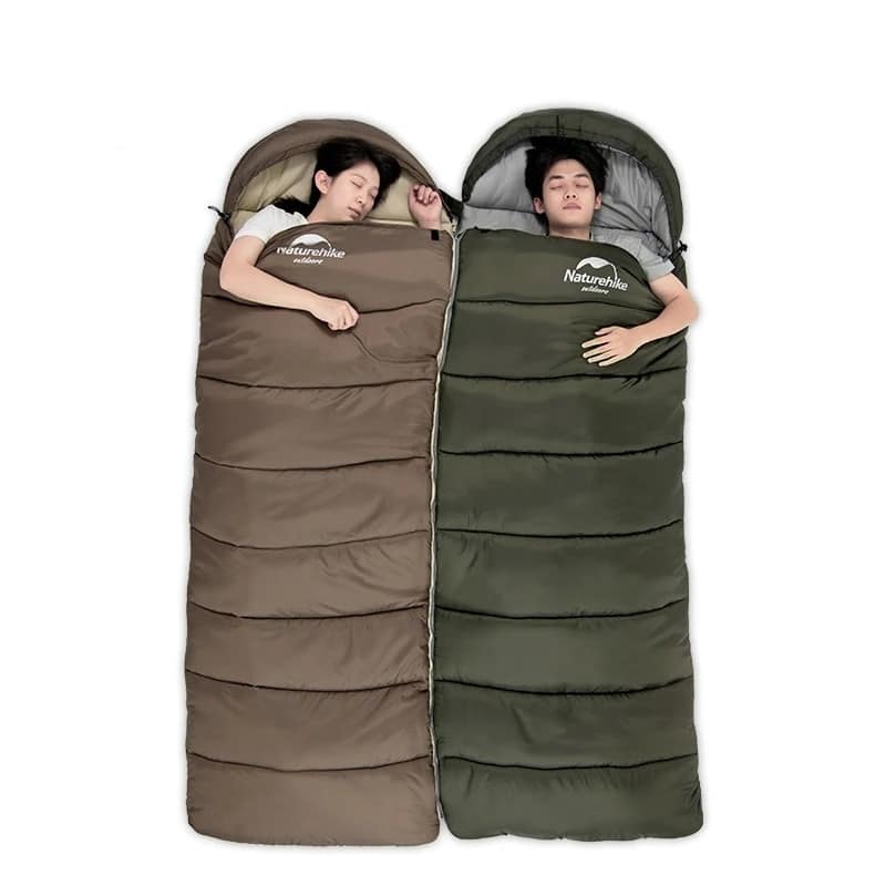 Sac de couchage gonflable en coton