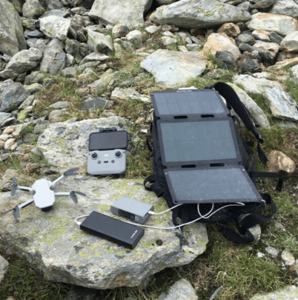 Panneau solaire pliable avec double sortie USB – Image 5