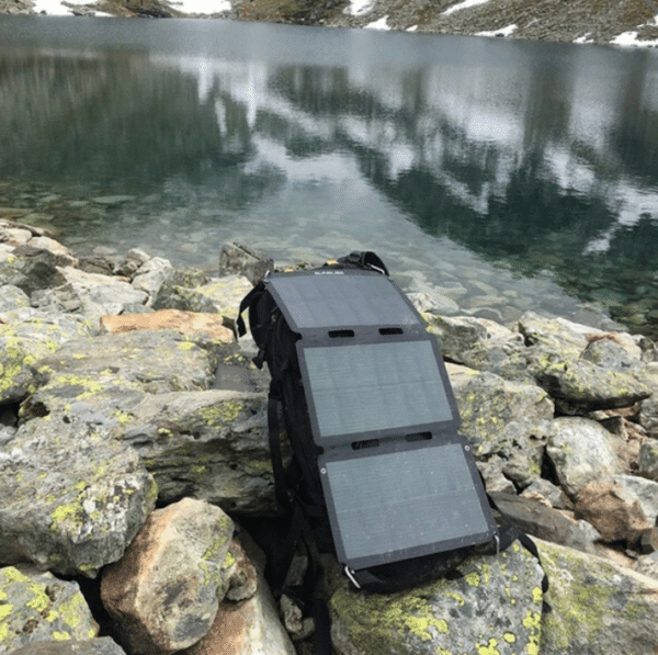 Panneau solaire pliable avec double sortie USB – Image 4
