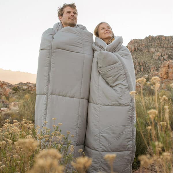 Double Sac de couchage avec deux oreillers pour 2 personnes sac de couchage avec deux oreillers pour 2 personnes 5