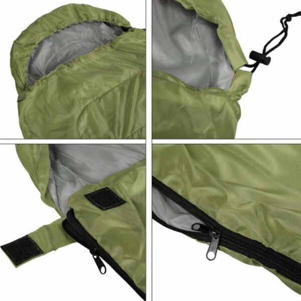 Sac de couchage une place ultraléger et compact sac de couchage avec matelas ultraleger 3