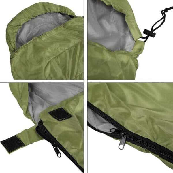 Sac de couchage une place ultraléger et compact sac de couchage avec matelas ultraleger 6
