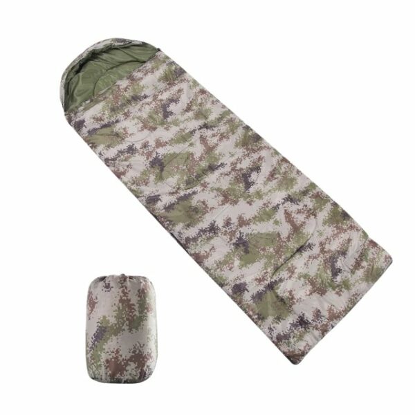 Sac de couchage militaire camouflage vert