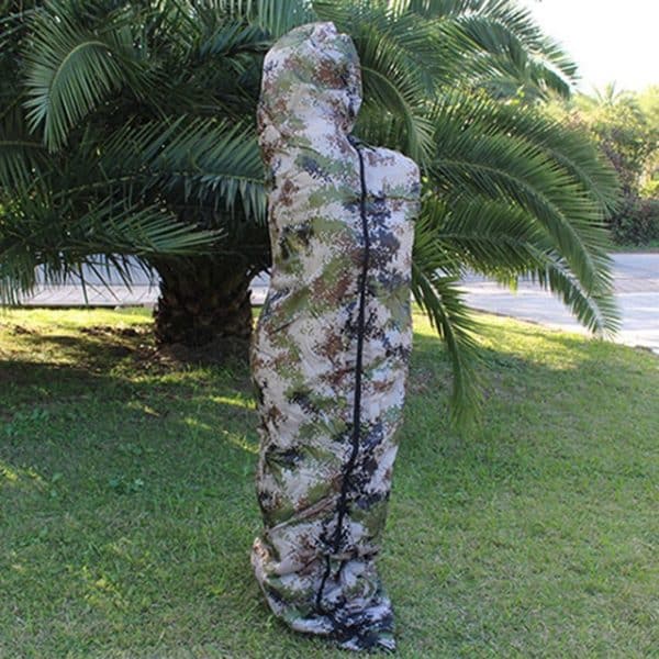 Sac de couchage militaire camouflage vert – Image 3
