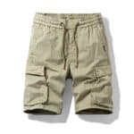 Short randonnée cargo en coton pour homme
