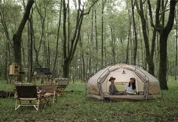 Tente de randonnée hexagonale pour 3 à 4 personnes – Image 6