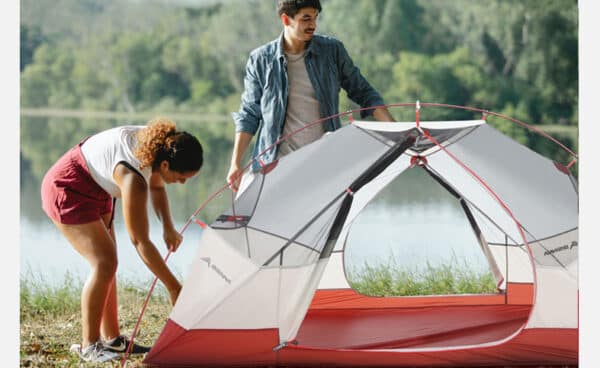 Tente de randonnée ultralégère étanche pour 2 personnes avec tapis tente de randonnee ultralegere etanche pour 2 personnes avec tapis 8