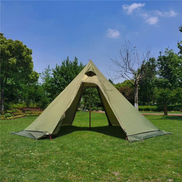 Tente pyramidale ultralégère pour 3-4 personnes 11232 kruefh