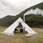 Tente pyramidale ultralégère pour 3-4 personnes