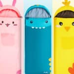 Sac de couchage imprimé dessin animé pour enfants