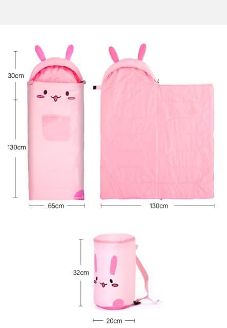 Sac de couchage imprimé dessin animé pour enfants sac de couchage imprimee dessin anime pour enfants