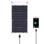 Panneau solaire portable randonnée