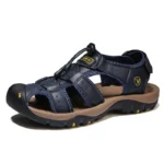 Sandales-de-marche-pour-homme-bleu-