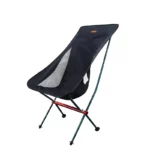 Chaise de camping ultra-légère avec dossier