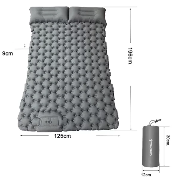 ComfyLine - Matelas pliant Futon Matelas Camping Lit de Voyage pour Canapé Camper en mousse orthopédique (100X200