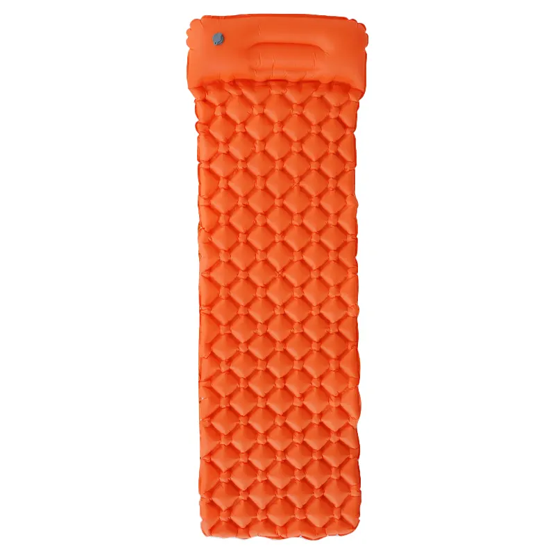Matelas-camping-confort-orange-190-x-60-cm