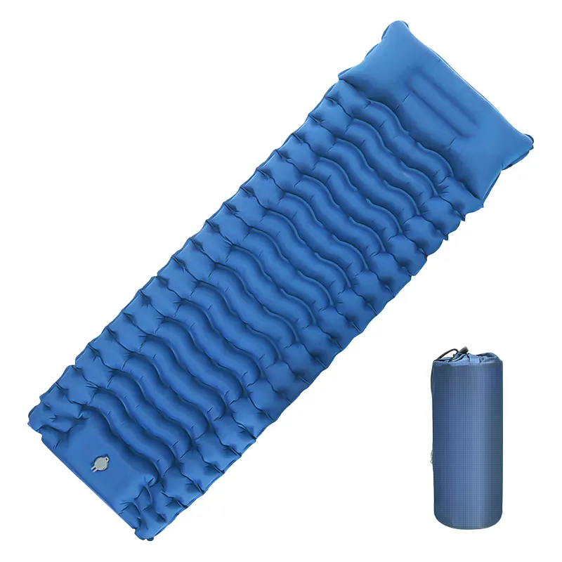 matelas-camping-confortable-bleu-190-x-65-cm