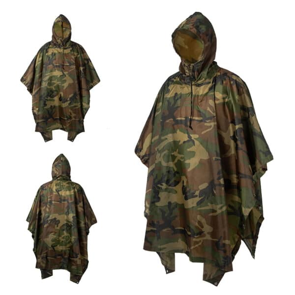 Poncho randonnée militaire