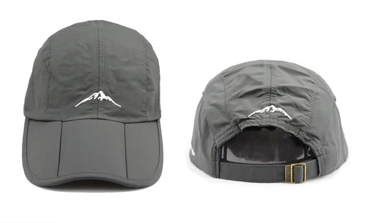 Casquette randonnée pliable