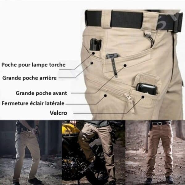 Pantalon randonnée homme tactique – Image 5