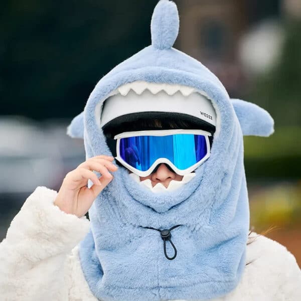 Cagoule de ski requin