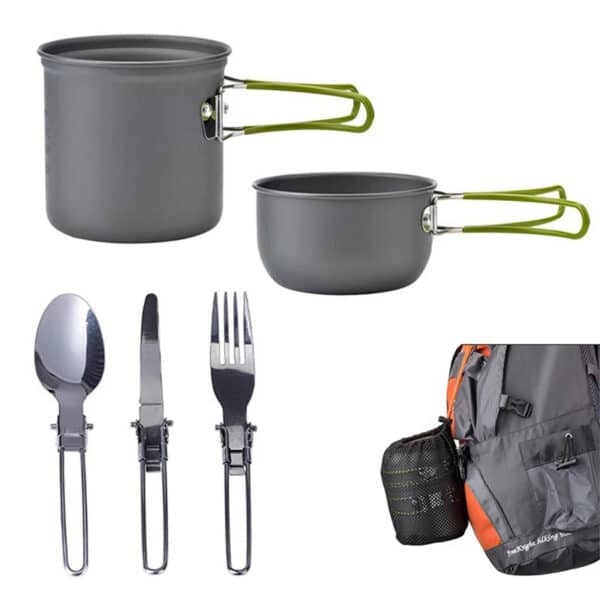 Ustensiles de cuisine camping