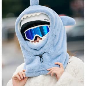 Cagoule de ski requin