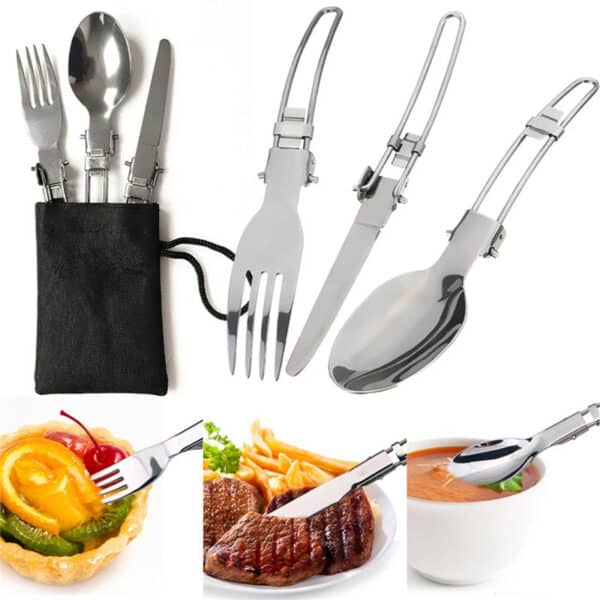 Ustensiles de cuisine camping