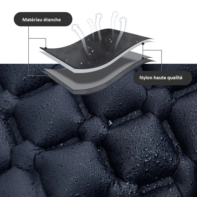 Matelas de couchage gonflable