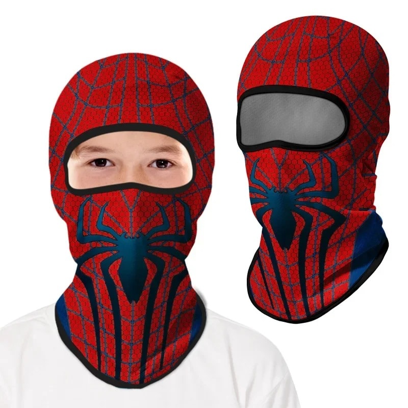 Cagoule pour enfant Spiderman rouge