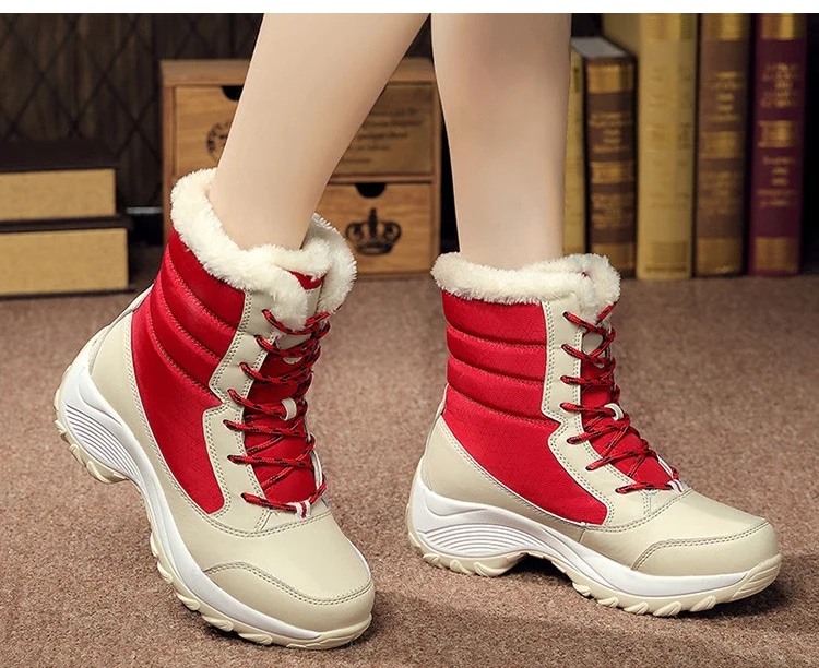 Bottes neige femme grand froid