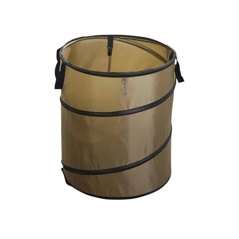 Poubelle de camping pliable